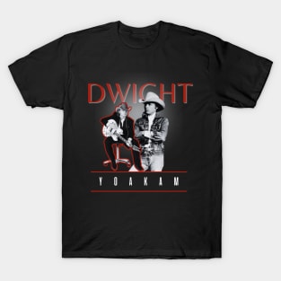 Dwight yoakam +++ 80s retro style T-Shirt